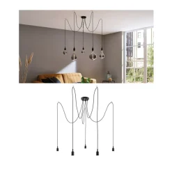 Paulmann Neordic Ketil hængelampe, 5 lyskilder