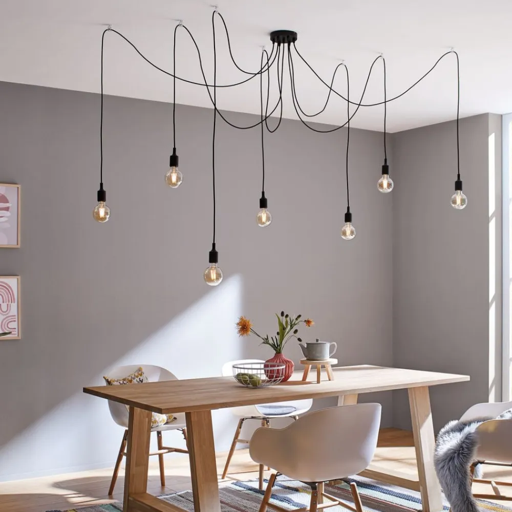 Paulmann Pendellamper>Neordic Ketil hængelampe, 7 lyskilder