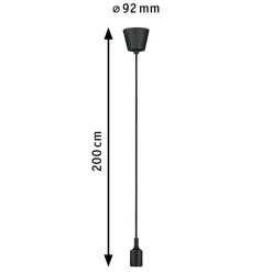 Neordic Ketil hængelampe, 1 lyskilde^Paulmann New