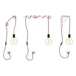 Neordic Tilla hængelampe, stik alu^Paulmann Discount