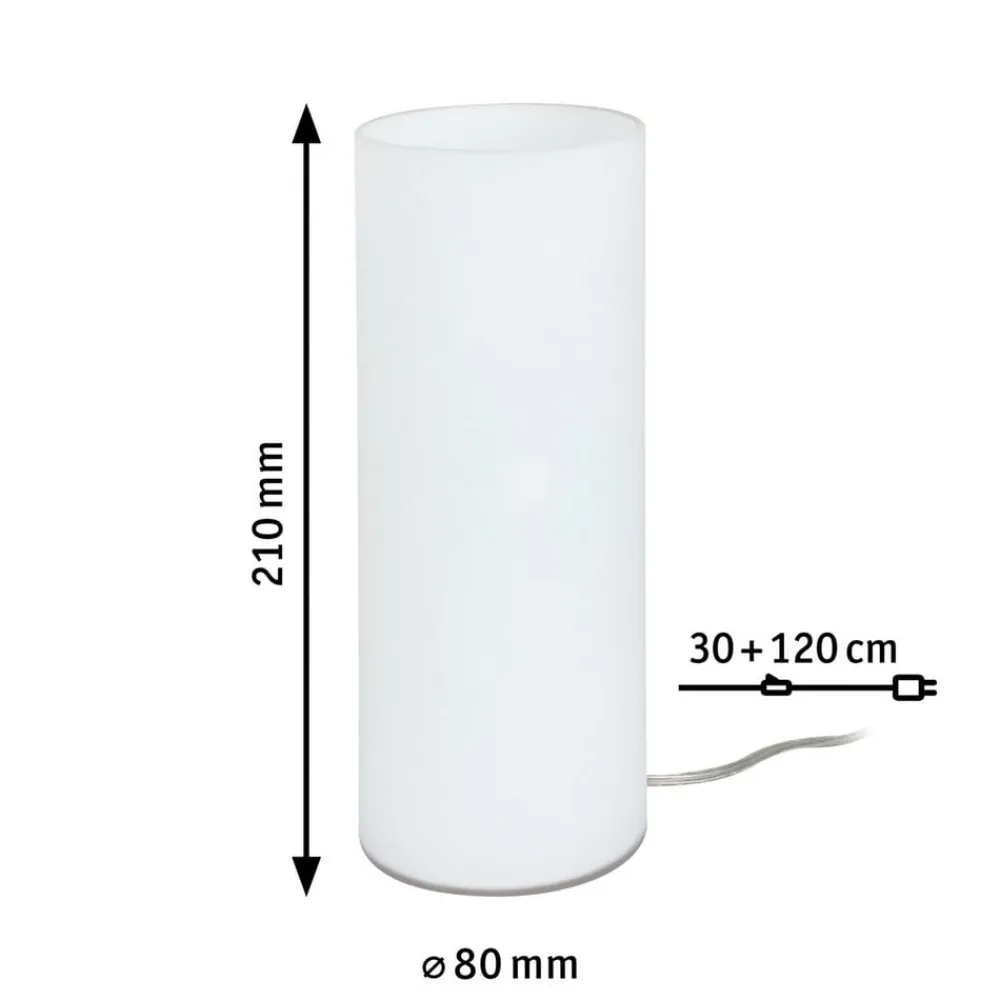 Paulmann Noora bordlampe af opalglas