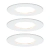 Nova LED indbygningslampe 3stk. stiv hvid^Paulmann Clearance