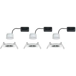 Nova LED indbygningslampe 3stk. stiv hvid^Paulmann Clearance