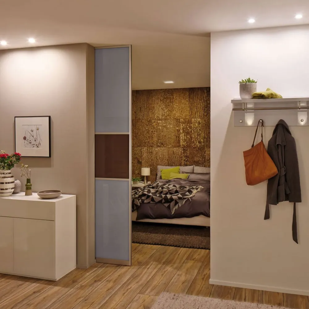 Nova LED-indbygningsspot 3 stk. drejelig, hvid^Paulmann New