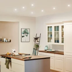 Nova LED-indbygningsspot 3 stk. drejelig, hvid^Paulmann New