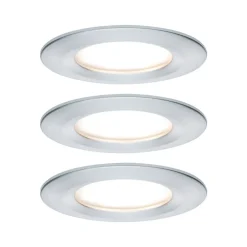 Nova LED-spot, 3 stk, runde, stive, alu^Paulmann Discount