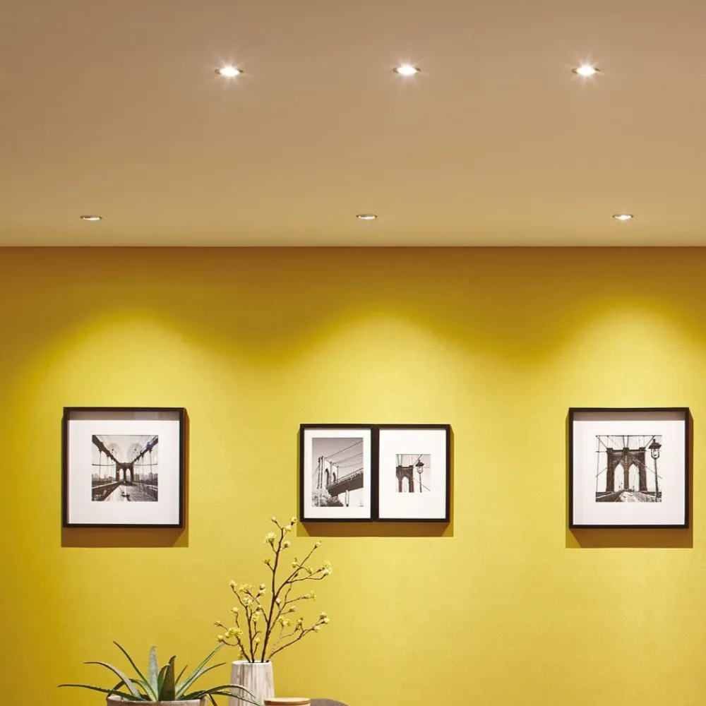 Nova LED-spot, 3 stk, runde, stive, alu^Paulmann Discount