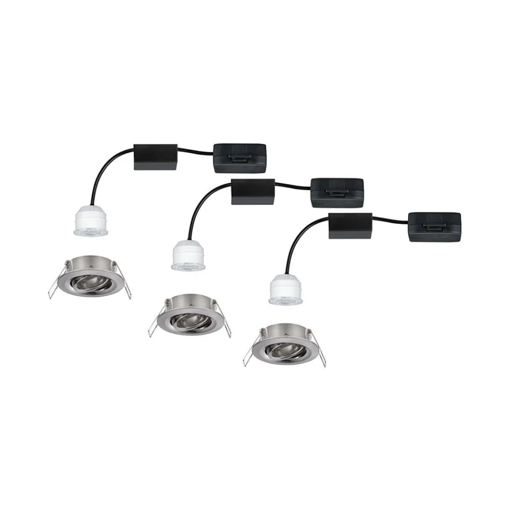 Nova mini Plus LED easydim, 3 stk., jern^Paulmann Outlet