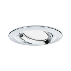 Paulmann Nova Plus LED-spot, rundt, krom