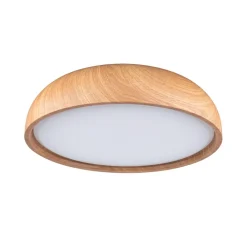 Paulmann Oka LED-loftlampe IP44 CCT trælook