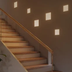 panel Areo 830 kantet hvid 3stepd. 17,5cm^Paulmann Best