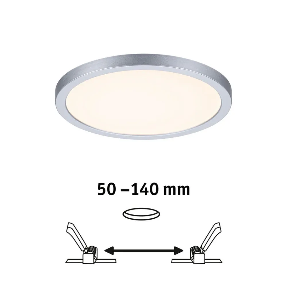 Paulmann Loftlamper>panel Areo 830 rund krom 3stepdim 17,5cm