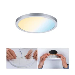 Paulmann Arbejdsrum/Kontor|Loftlamper>panel Areo ZigBee CCT rund krom 17,5 cm