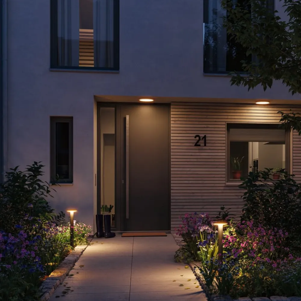 Paulmann Gadebelysning>Plate LED justerbar lampe ZigBee Tunable hvid