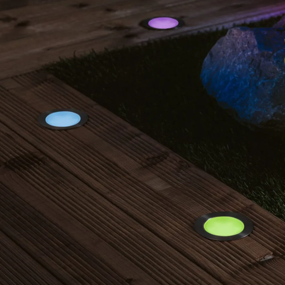 Plug & Shine Indbygningsspot Gulv 3 RGBW ZigBee^Paulmann Hot