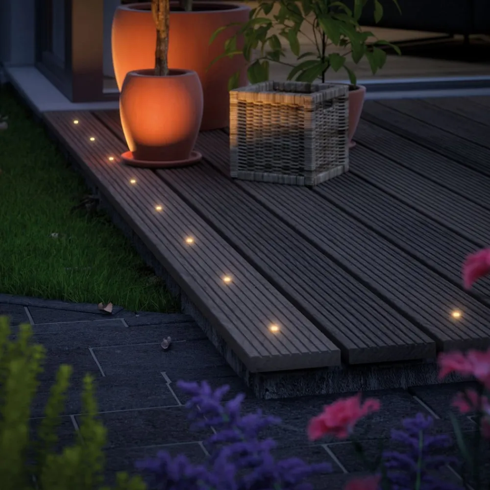 Paulmann Nedgravet Udebelysning>Plug & Shine indbygningslampe 93694 5-dels tilbehør