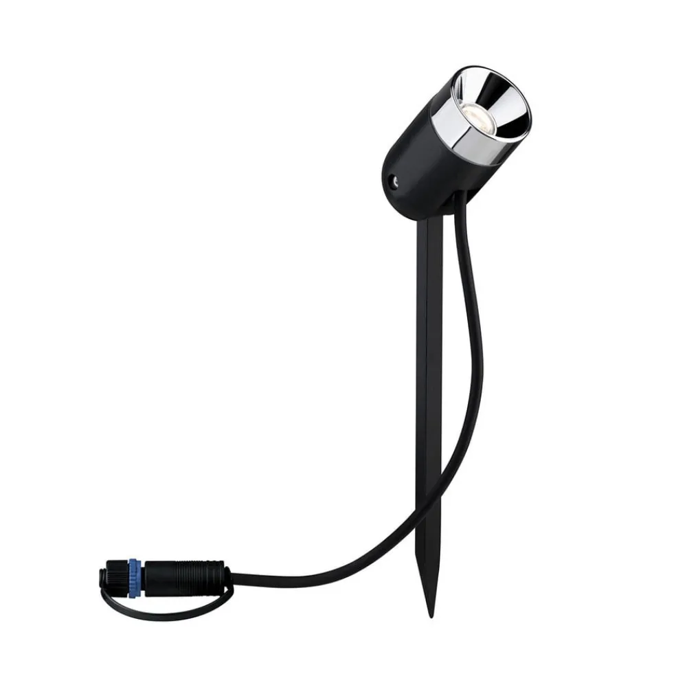 Paulmann Plug & Shine lampe med jordspyd Pike 3,000K