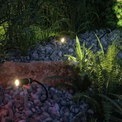 Paulmann Plug & Shine lampe med jordspyd Plantini 3000K