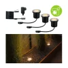 Paulmann Nedgravet Udebelysning>Plug & Shine LED indbygningslampe 4,5W sæt med 3 stk