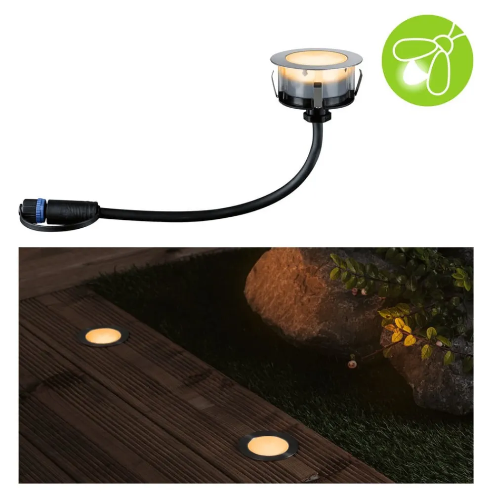 Paulmann Nedgravet Udebelysning>Plug & Shine LED indbygningslampe 2W 1 enhed