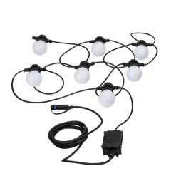 Plug & Shine LED lyskæde Globe 7x0,2W^Paulmann Hot