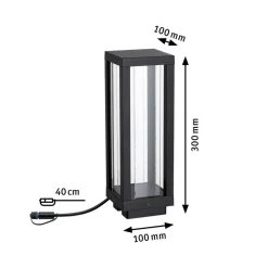 Plug & Shine LED Classic Lantern RGBW base light^Paulmann Best