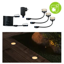 Paulmann Plug & Shine LED indbygningslampe 2W sæt med 3 stk