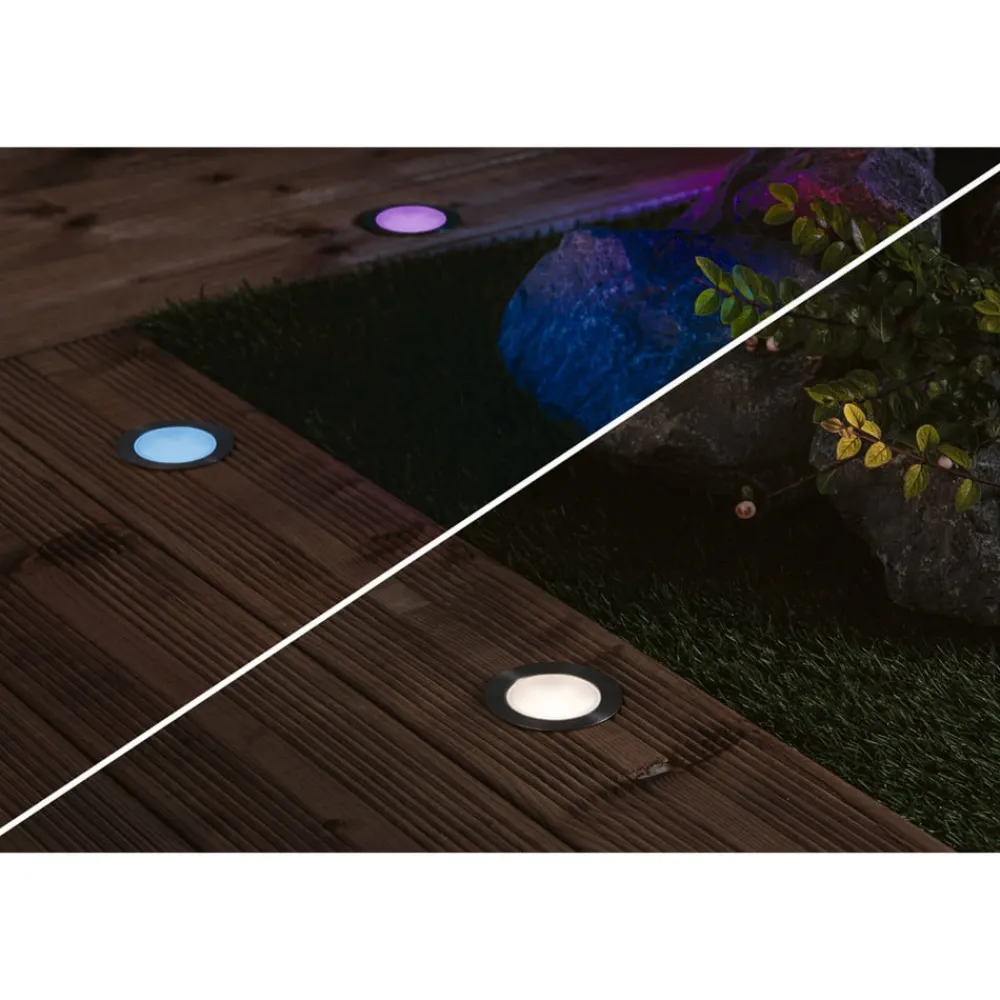 Paulmann Nedgravet Udebelysning|Udendørs Spot>Plug & Shine LED indbygget gulvspot Floor RGBW ZigBee