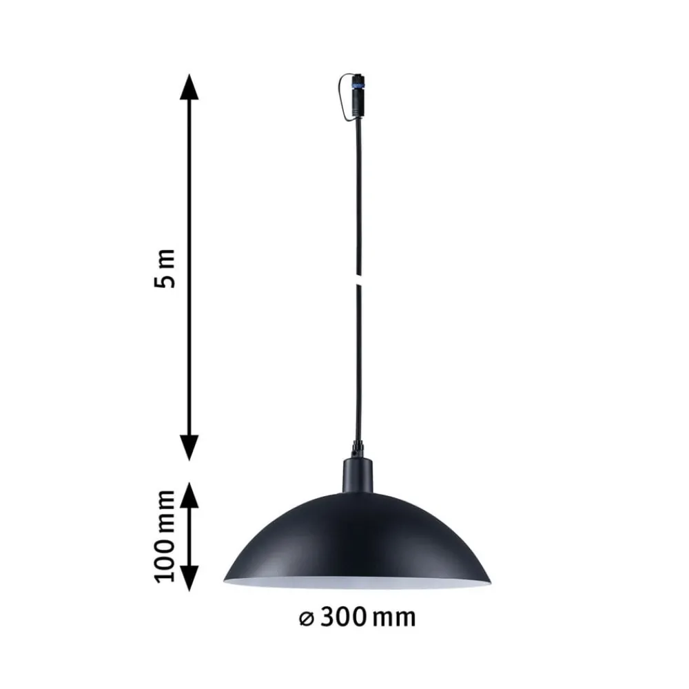 Plug & Shine LED-pendellampe Mapalo E14 aluminium^Paulmann New