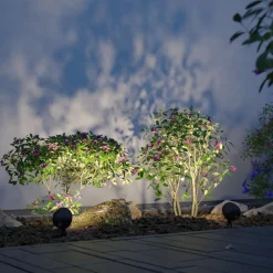 Paulmann Udendørs Spot>Plug & Shine LED-spot Kikolo, 3.000 K, 60°, aluminium