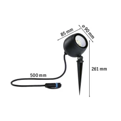 Paulmann Udendørs Spot><noscript><img width=