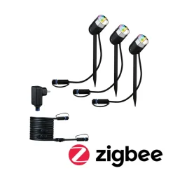 Paulmann Udendørs Spot>Plug & Shine Pike ZigBee RGBW Basis
