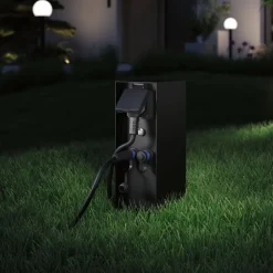 Paulmann Stikkontaktsøjler>Plug & Shine stikdåse søjle Rio Sensor