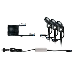 Paulmann Udendørs Spot>Plug & Shine Sting Spot 2200K 3x basissæt