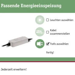 Plug & Shine Strømforsyning 94497, 75 W, antracit^Paulmann