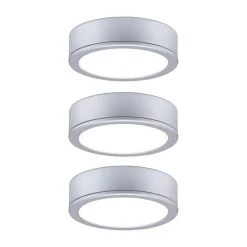 Paulmann Pukk LED-underskabsbelysning 3 stk, krom