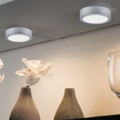 Paulmann Pukk LED-underskabsbelysning 3 stk, krom