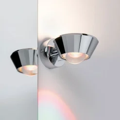 Paulmann Sabik LED-væglampe krom