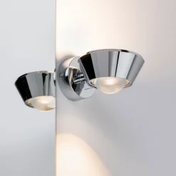 Paulmann Sabik LED-væglampe krom