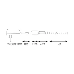 Paulmann Dekorationsbelysning|Led Strips><noscript><img width=
