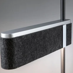 Smart LED-gulvlampe Jagun, antracit, 151 cm filt^Paulmann Sale