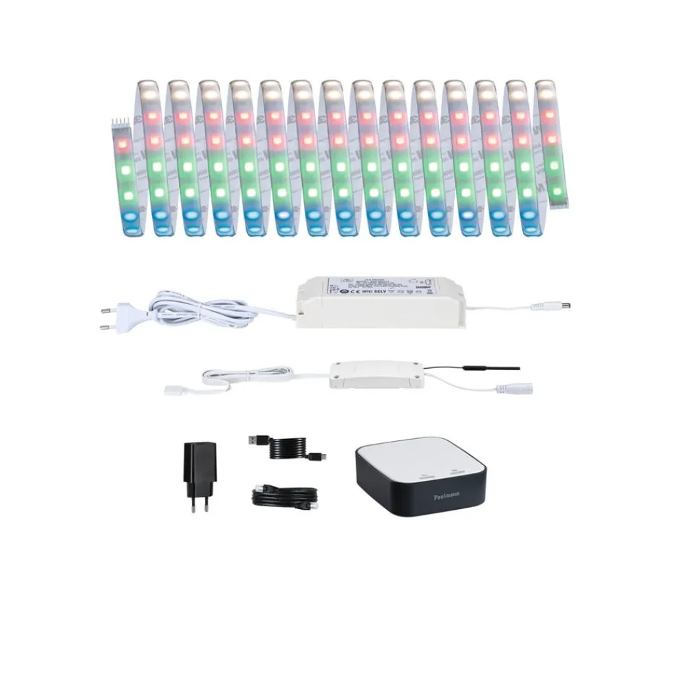 Paulmann Led Strips>Smart Set MaxLED 500 IP44 RGBW ZigBee 5m Gateway