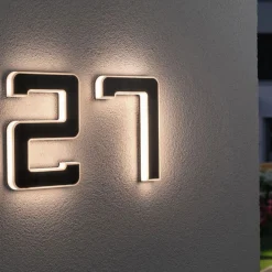 solcelledrevet LED-husnummer 1^Paulmann Sale