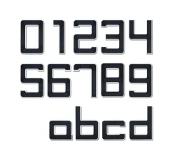 solcelledrevet LED-husnummer 1^Paulmann Sale