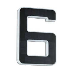 Paulmann solcelledrevet LED-husnummer 6