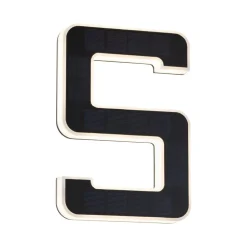 Paulmann Postkasser|Væglamper>solcelledrevet LED-husnummer 5