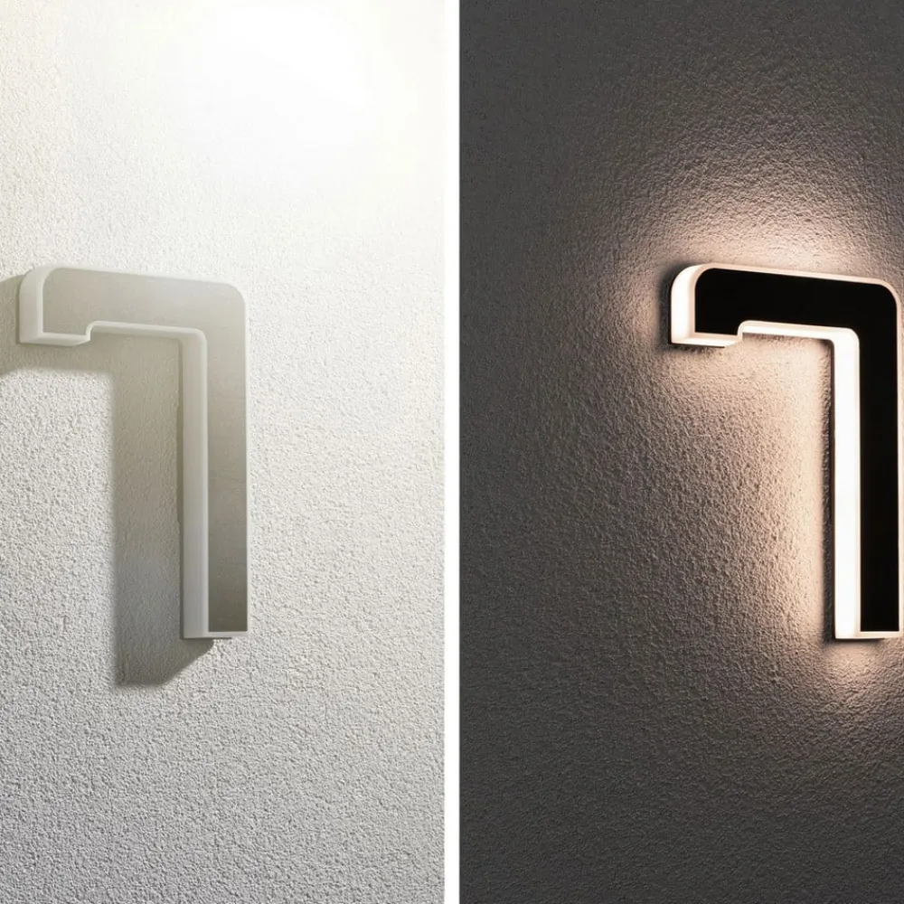 Paulmann solcelledrevet LED-husnummer 7