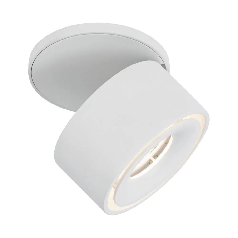 Paulmann Indbygningsspots>Spircle LED indbygningslampe, mat hvid