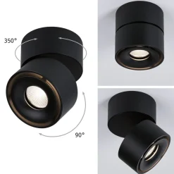 Paulmann Loftlamper>Spircle LED-downlight, mat sort