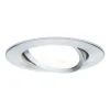 Paulmann Indbygningsspots>Spot Nova rund, drejelig/dæmpbar, aluminium